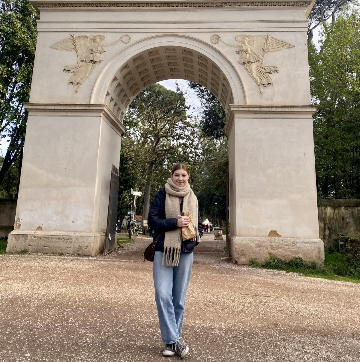 Sadie in High School Abroad Italy